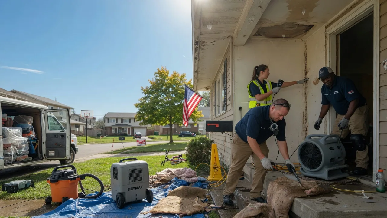 Water Damage Restoration in North Carolina near me